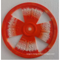 Color Mixture TPR Dog Training Soft Frisbeed flying flap disc fetch fun dog interactive toys